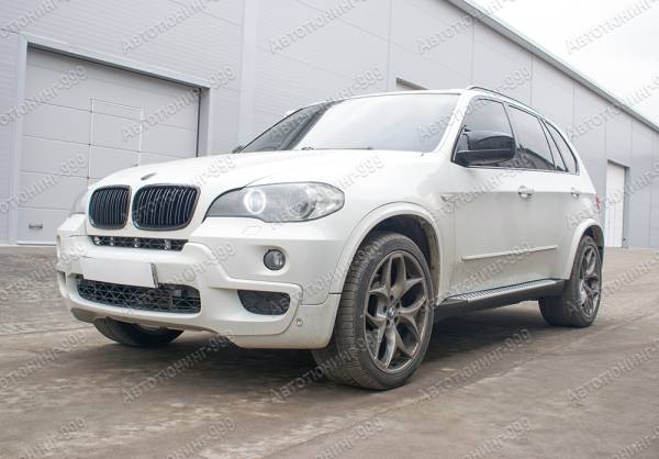 Пороги, подножки, ступени BMW / БМВ Х5 2008 / 2 / autotuning999.ru