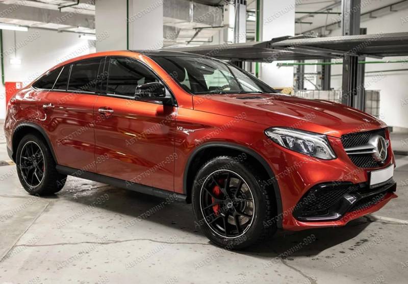 Мерседес AMG GLE 63 красный