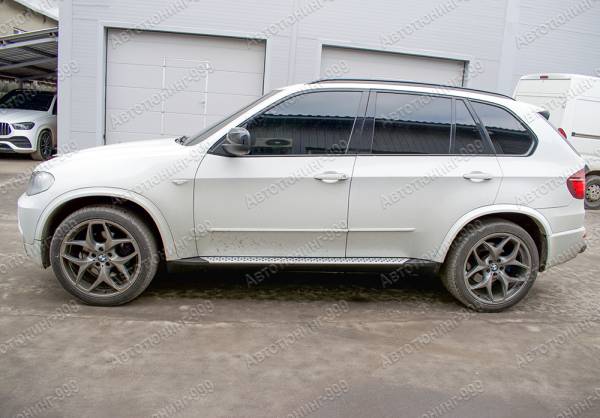 Пороги, подножки, ступени BMW / БМВ Х5 2008 / 4 / autotuning999.ru