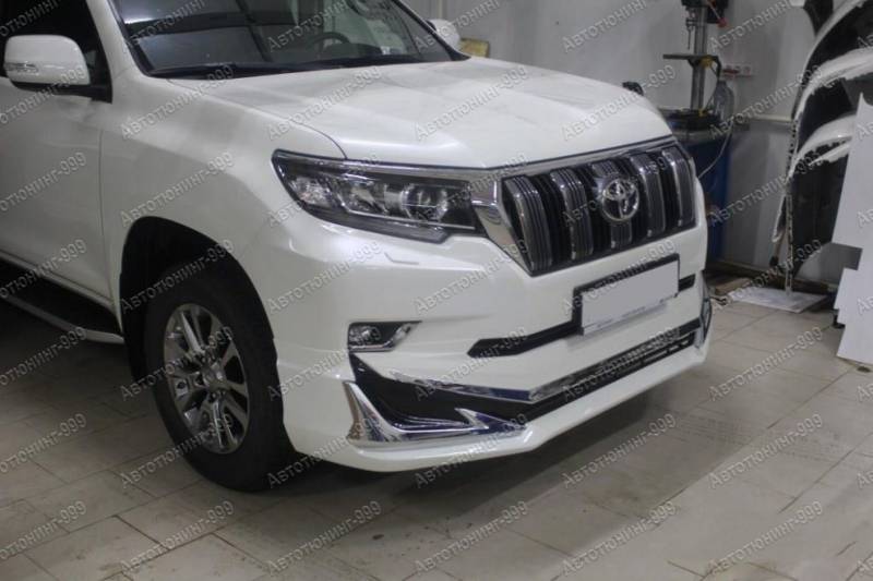 Обвес Modellista Toyota Prado 150 белый перламутр (2017-н.в.) (6) от Автотюнинг-999